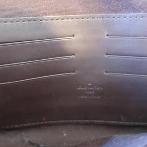 Authentic Louis Vuitton Monogram Vernis Sunset Boulevard Burgundy Patent Leather - Picture 6 of 15